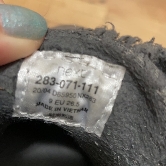 Next unicorn Zip booties warm zipper 9 size sneakers boots - Picture 7 of 7